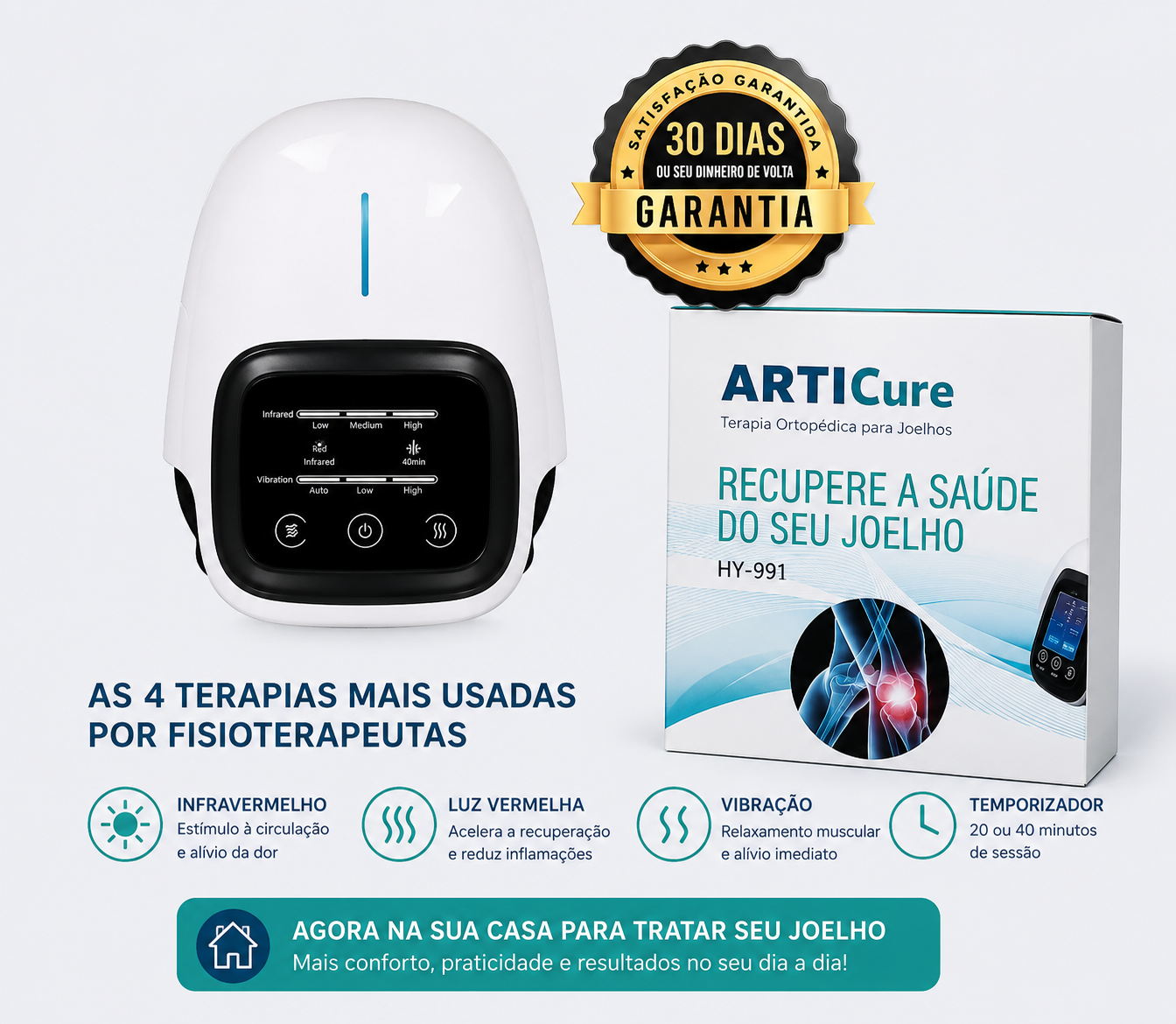 Joelheira OrthoFlex - vista adicional